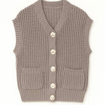 Camille Crochet Knit Vest - MTT Collective