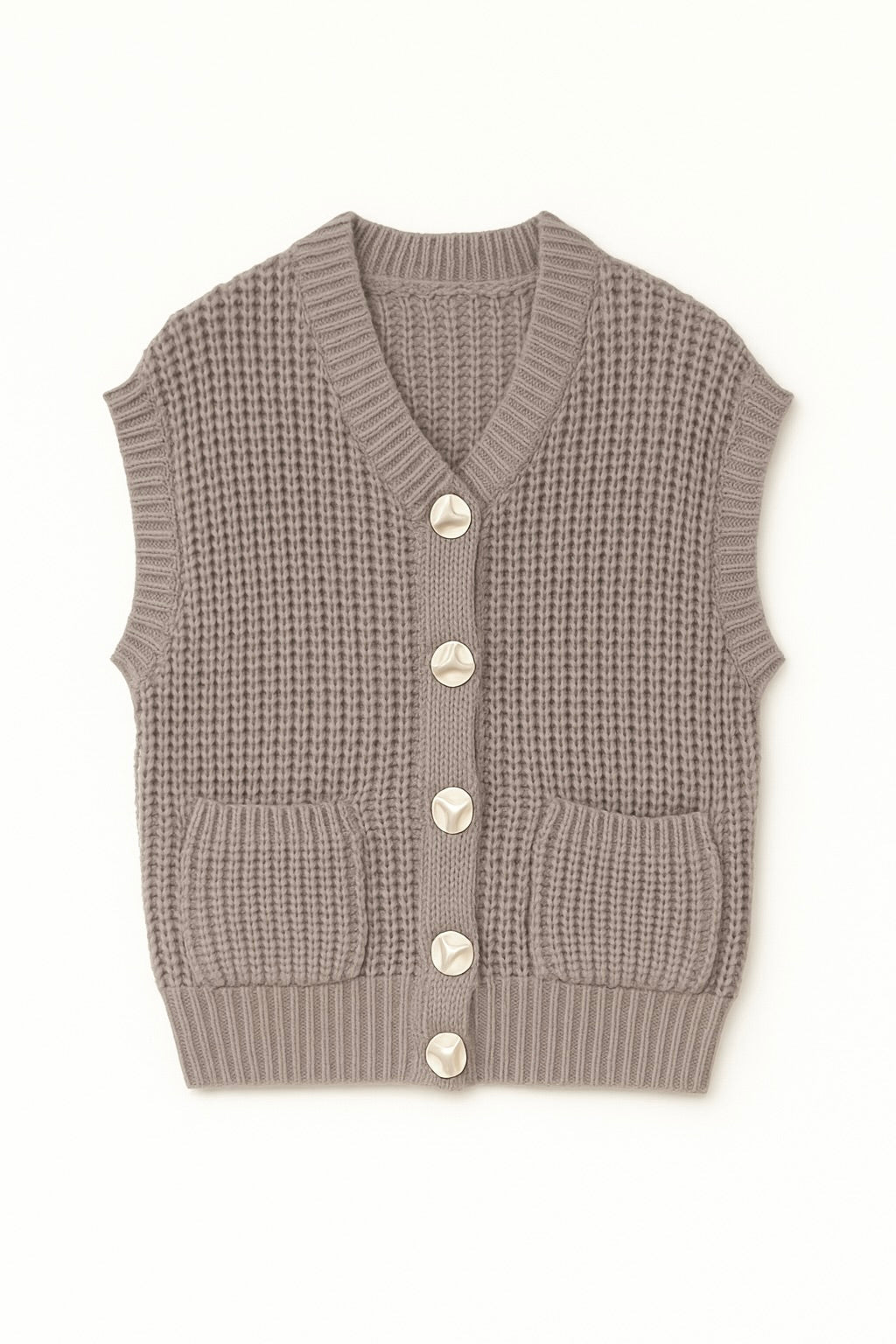 Camille Crochet Knit Vest - MTT Collective