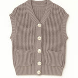 Camille Crochet Knit Vest - MTT Collective