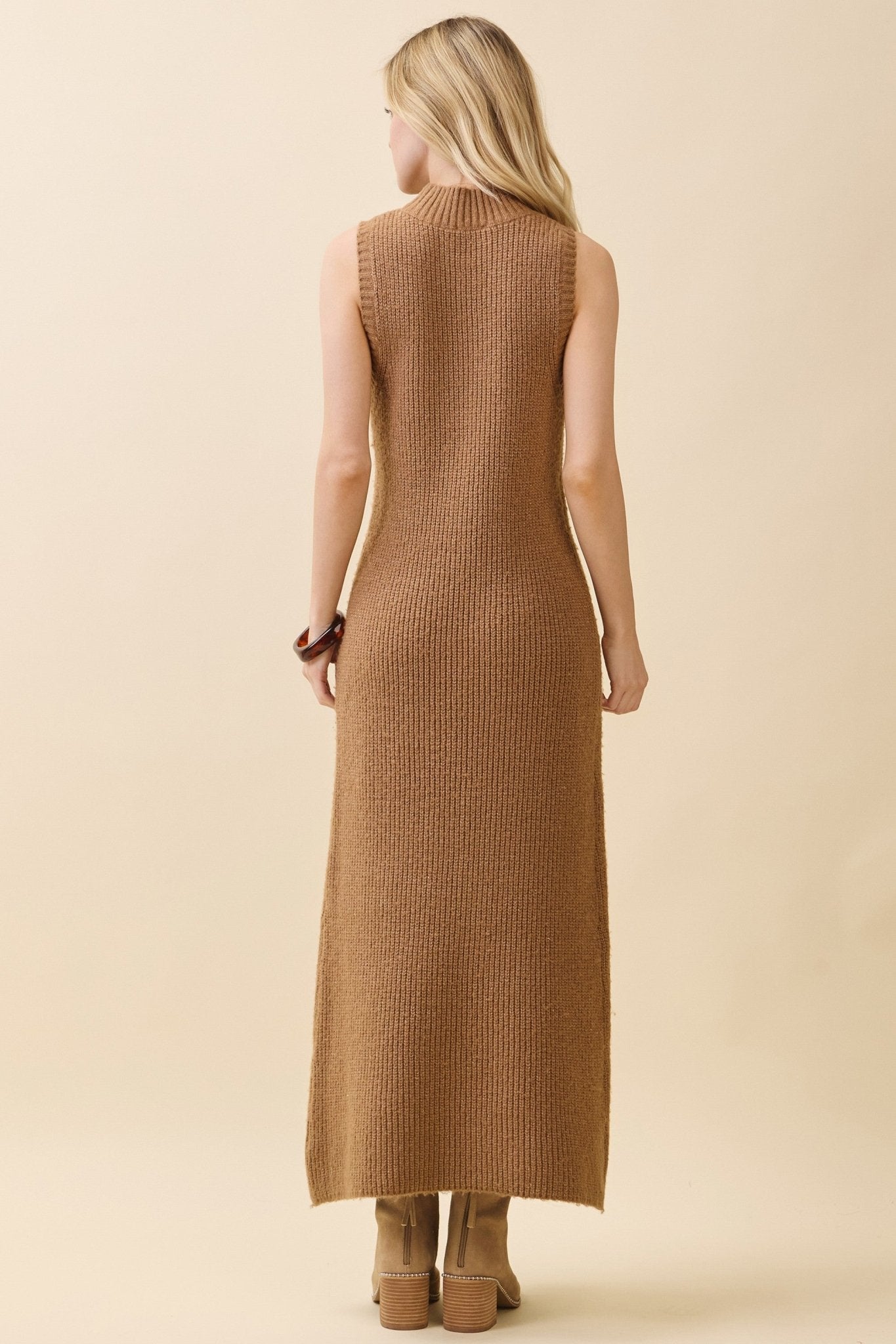 Camille Ribbed Knit Maxi Dress - MTT Collective