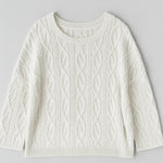 Camryn Cable Knit Cropped Sweater - MTT Collective