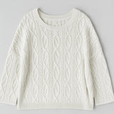 Camryn Cable Knit Cropped Sweater - MTT Collective