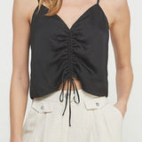 Caria Washed Satin Cami - MTT Collective