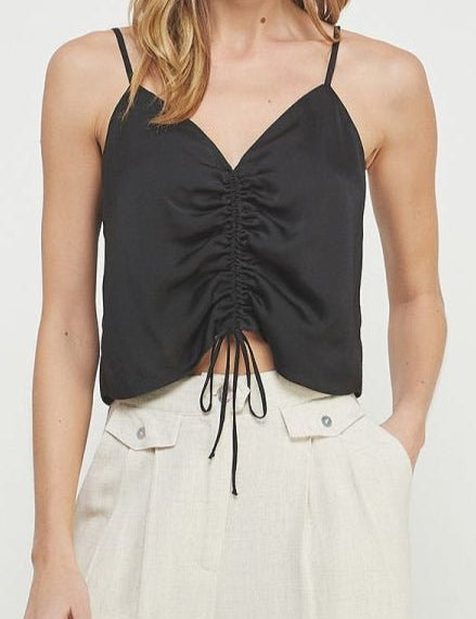 Caria Washed Satin Cami - MTT Collective