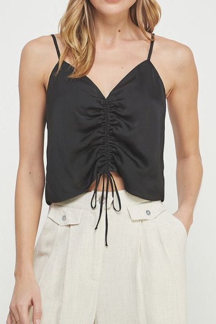 Caria Washed Satin Cami - MTT Collective