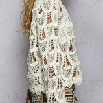 Carla Crochet Long Sleeve Top - MTT Collective