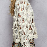 Carla Crochet Long Sleeve Top - MTT Collective