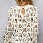 Carla Crochet Long Sleeve Top - MTT Collective
