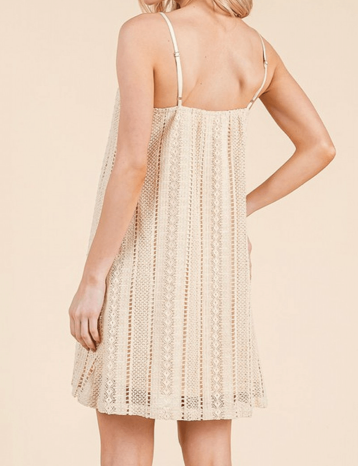 Caroline Crochet Mini Dress - MTT Collective