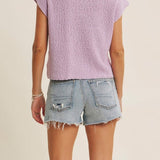 Celine Slub Knit Sweater Top - MTT Collective