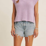 Celine Slub Knit Sweater Top - MTT Collective