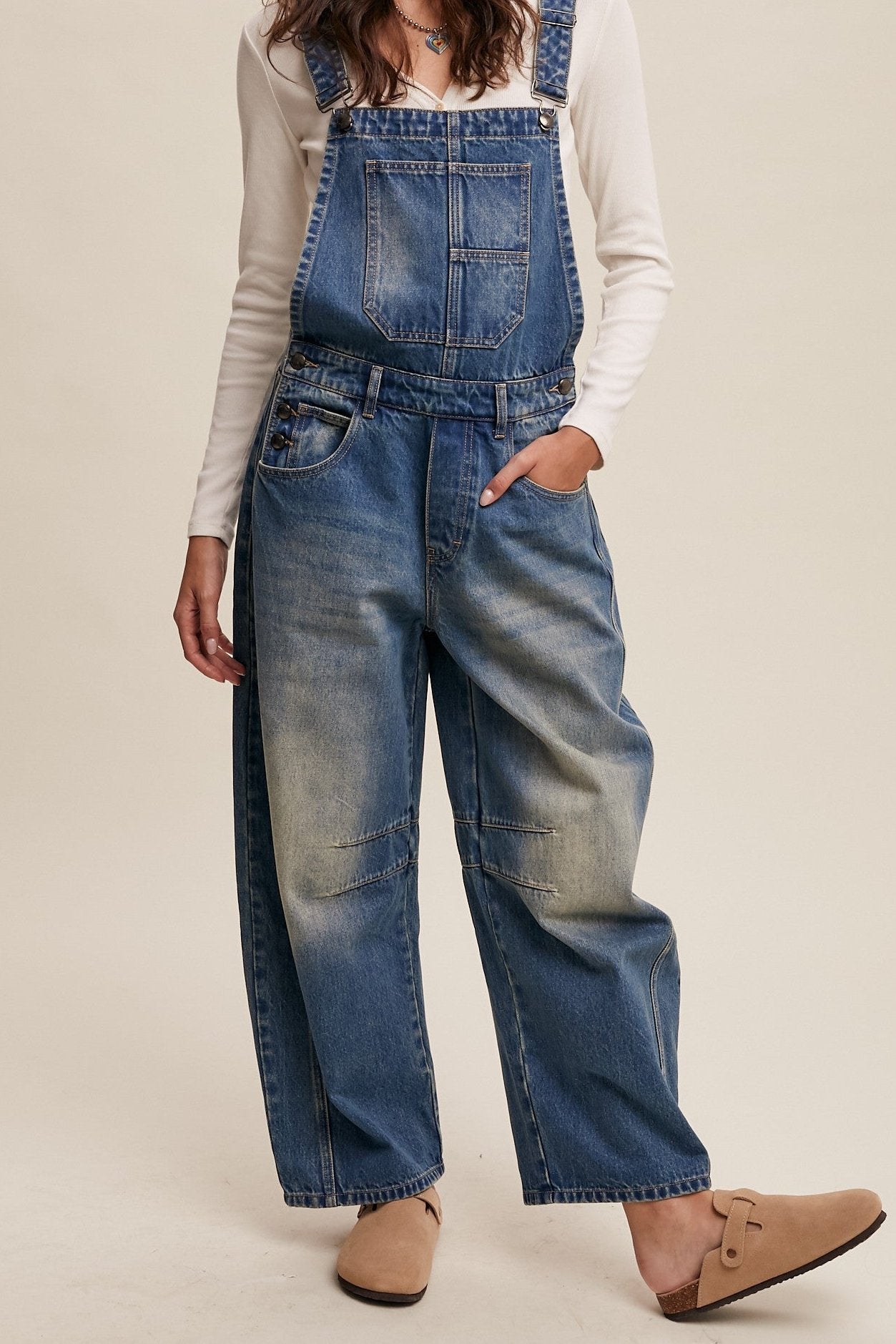 Weekend Getaway Denim Overalls