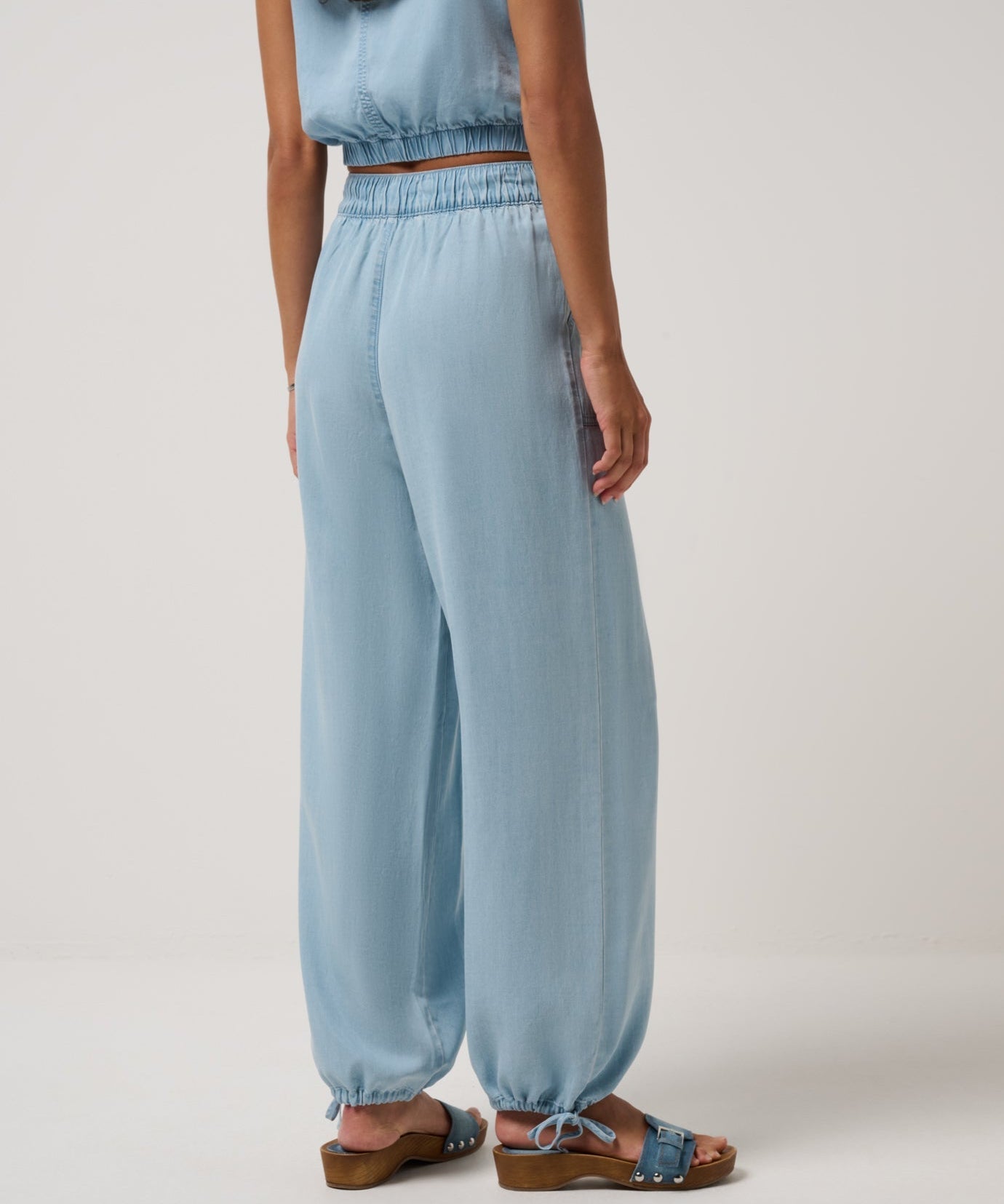 Chambray Tie Jogger - MTT Collective