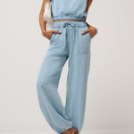 Chambray Tie Jogger - MTT Collective