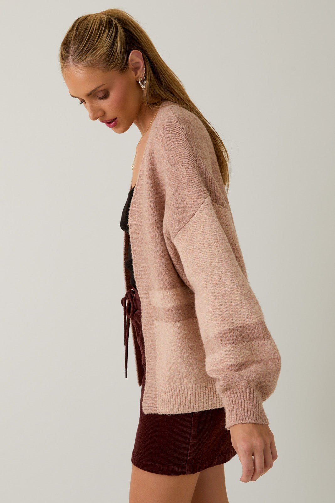 Charlotte Brushed Knit Cardigan - MTT Collective