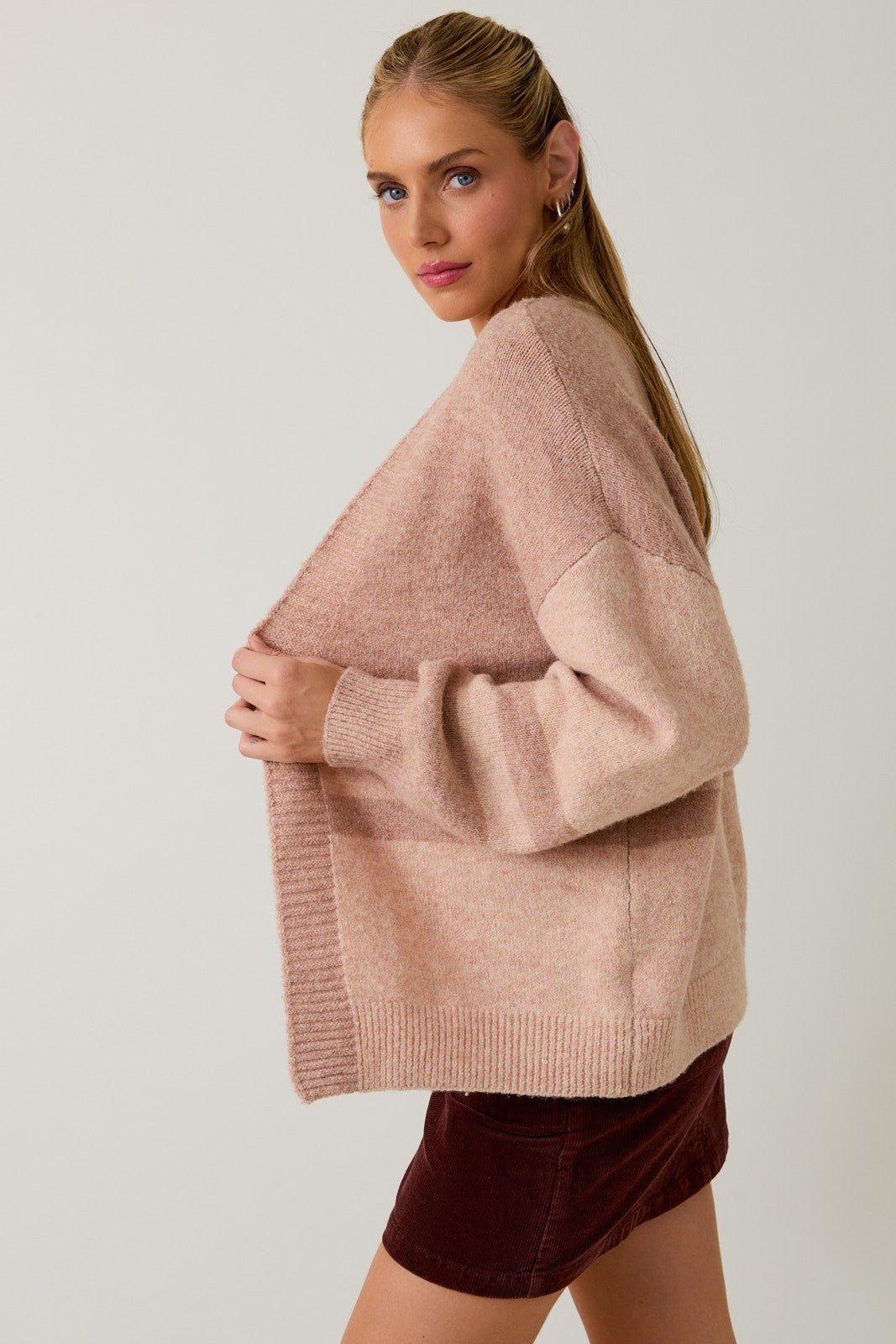 Charlotte Brushed Knit Cardigan - MTT Collective