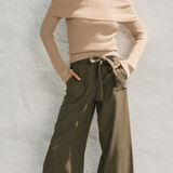 Charlotte Foldover Off The Shoulder Sweater - MTT Collective