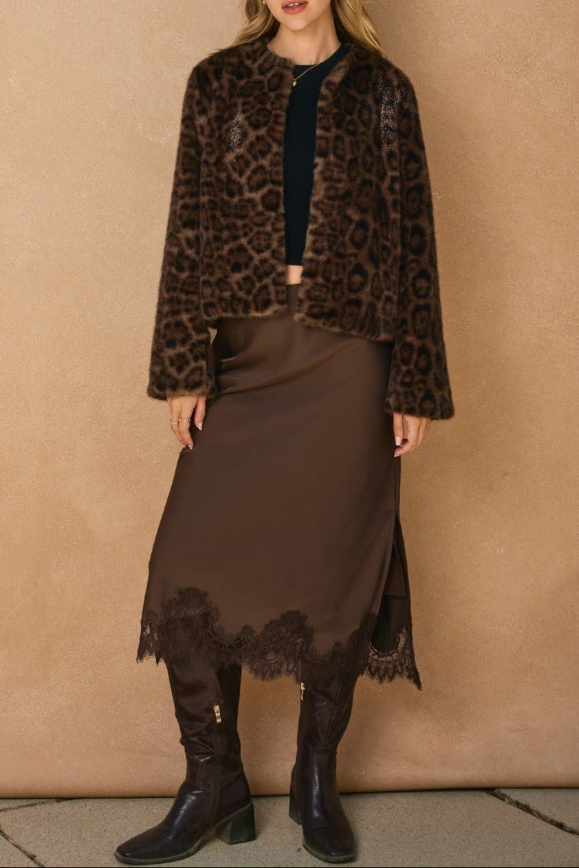 Chasing Horizons Faux Fur Jacket - MTT Collective