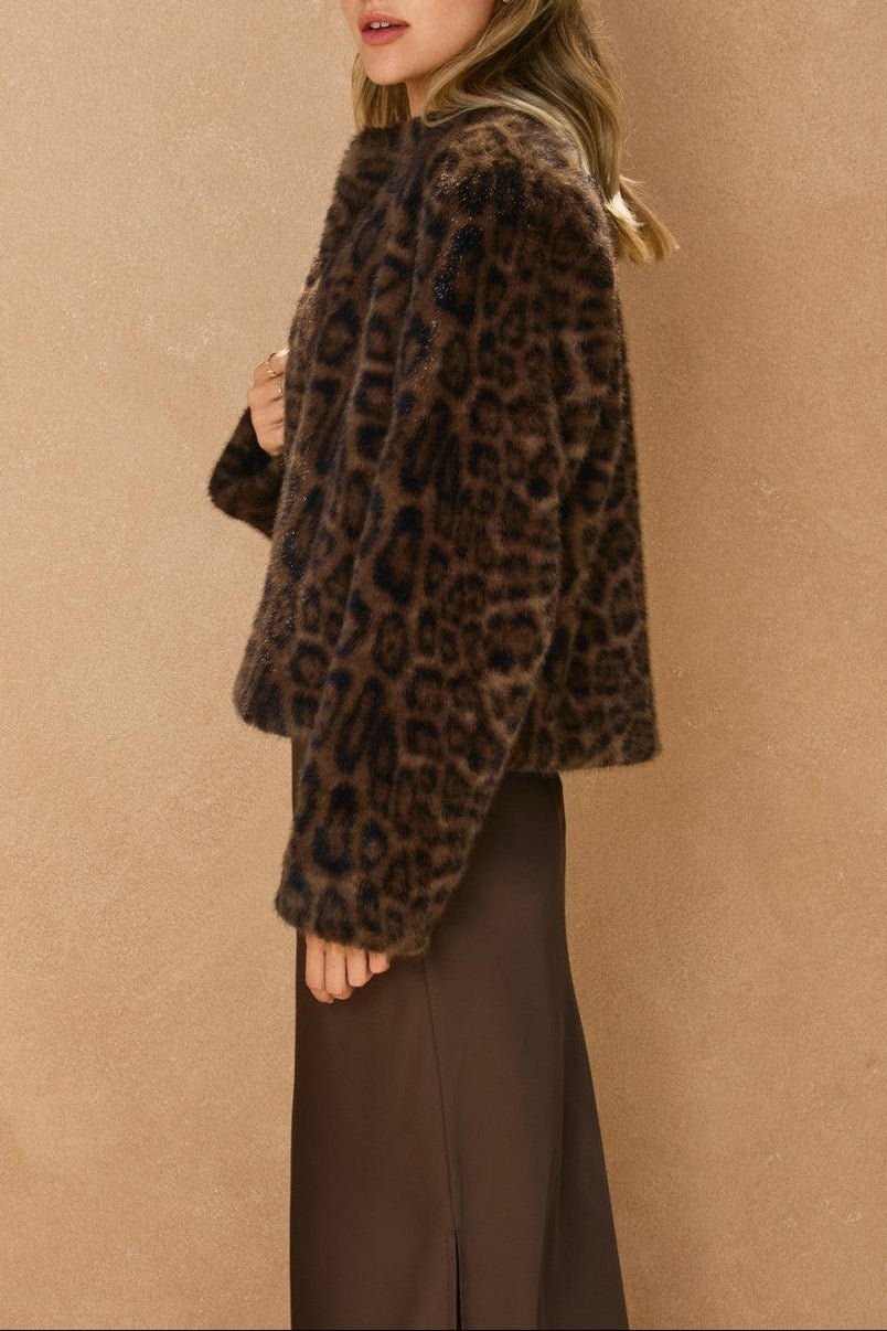 Chasing Horizons Faux Fur Jacket - MTT Collective