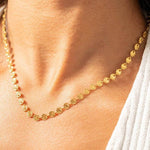 Chelsea Sunburst Chain Necklace - MTT Collective