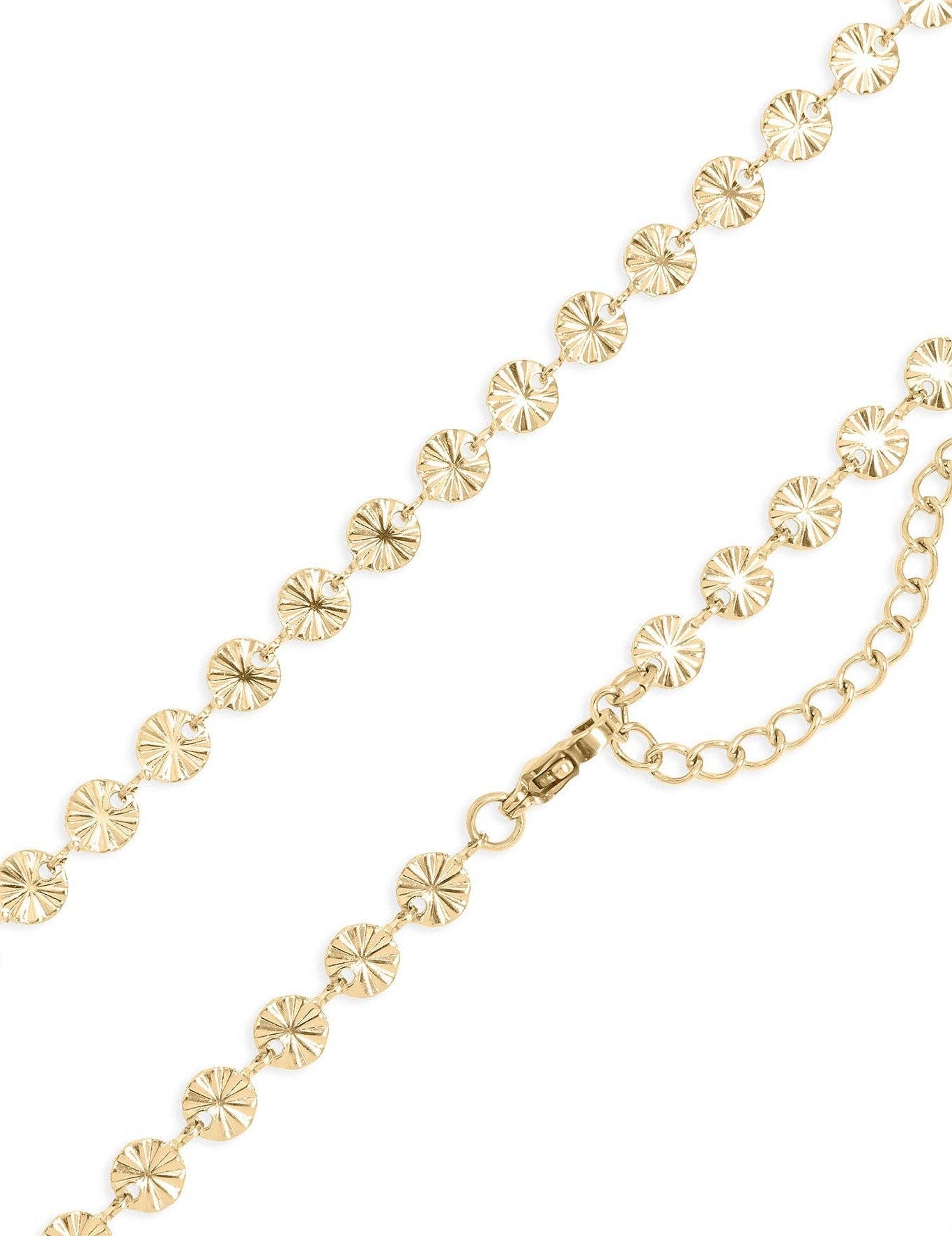 Chelsea Sunburst Chain Necklace - MTT Collective