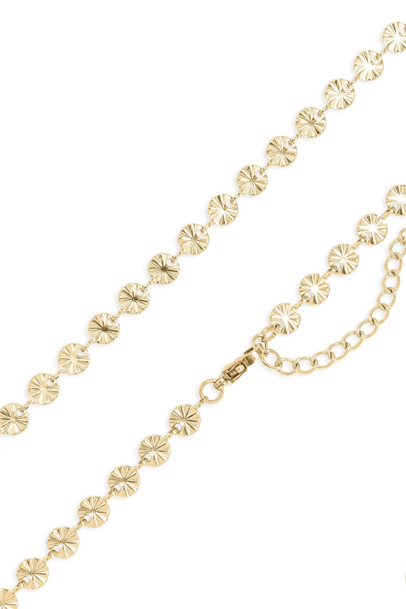 Chelsea Sunburst Chain Necklace - MTT Collective