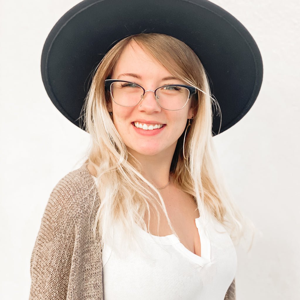 Chloe Hanging Brushed Hoop Earrings - MTT Collective