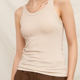 Chloe Scoop Neck Bra Tank - MTT Collective