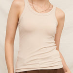 Chloe Scoop Neck Bra Tank - MTT Collective