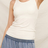 Chloe Scoop Neck Bra Tank - MTT Collective