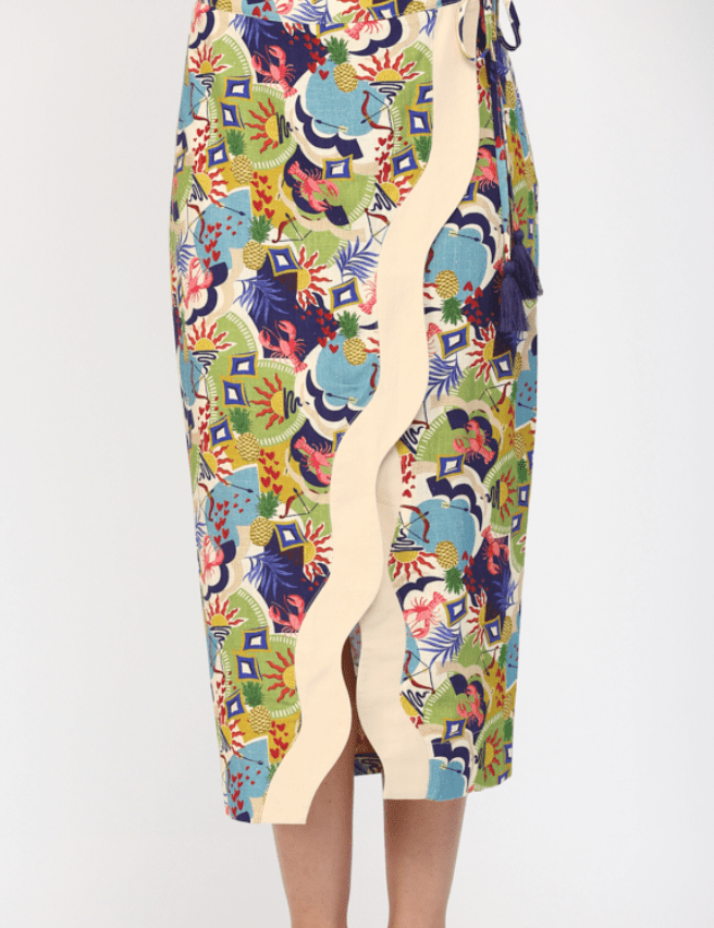 Christina Wave Wrap Skirt - MTT Collective