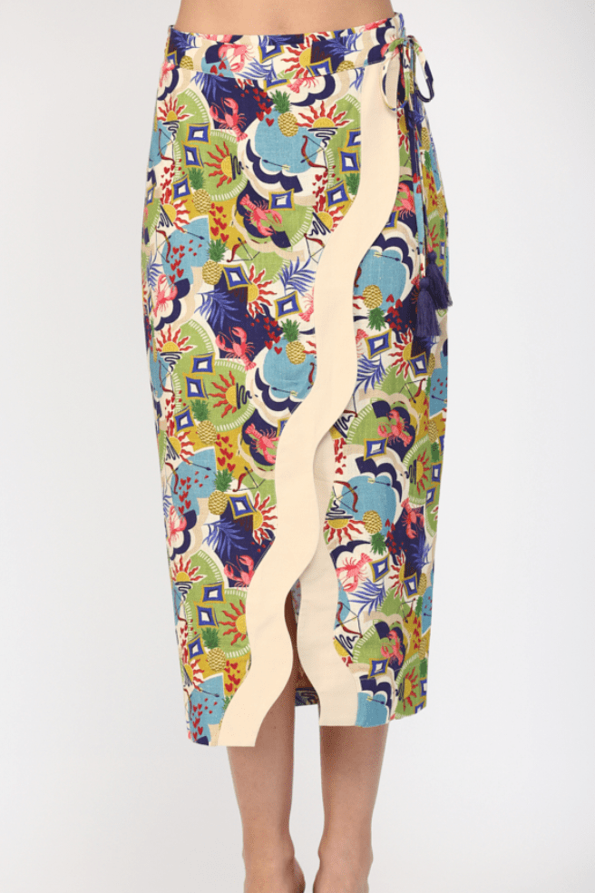 Christina Wave Wrap Skirt - MTT Collective