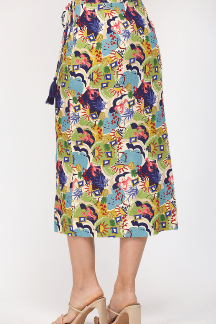 Christina Wave Wrap Skirt - MTT Collective