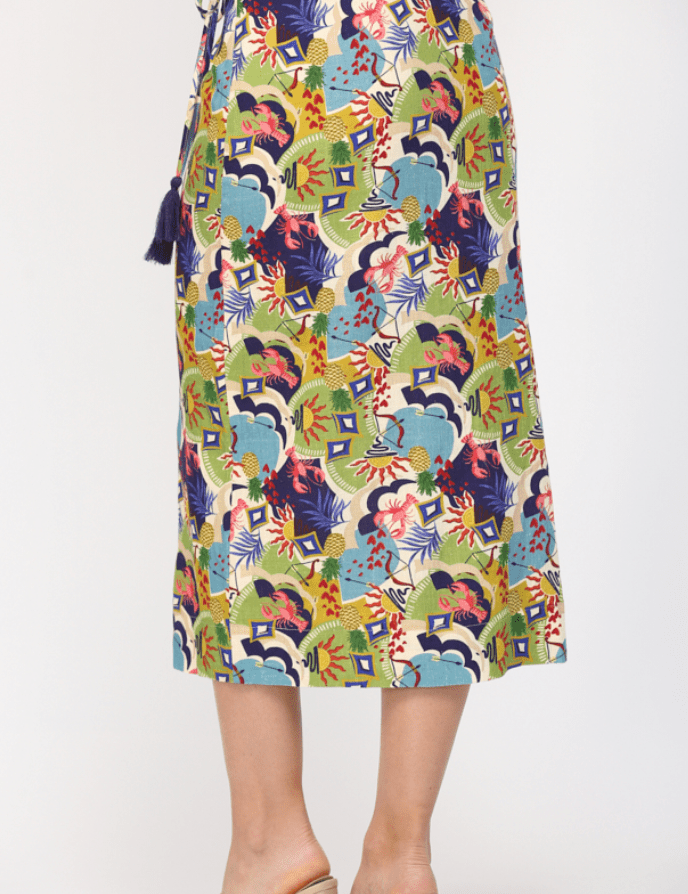 Christina Wave Wrap Skirt - MTT Collective