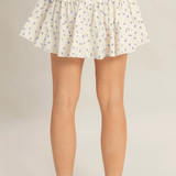Ciara Blueberry Tiered Ruffle Skirt - MTT Collective