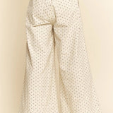 Clara Polka Dot Wide - Leg Pants - MTT Collective