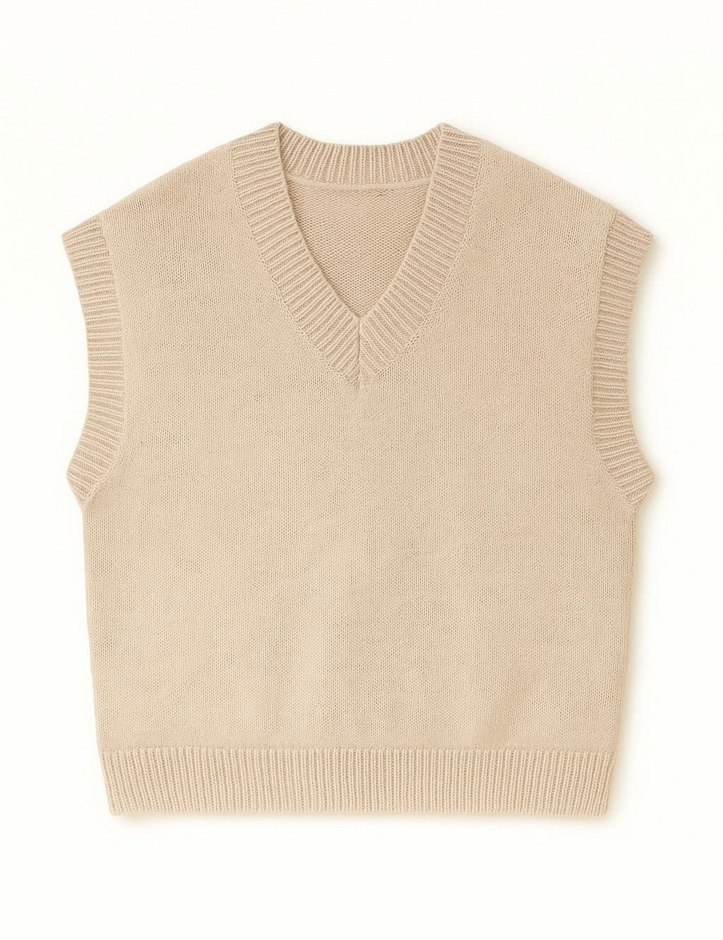 Clara V - Neck Sweater Vest - MTT Collective