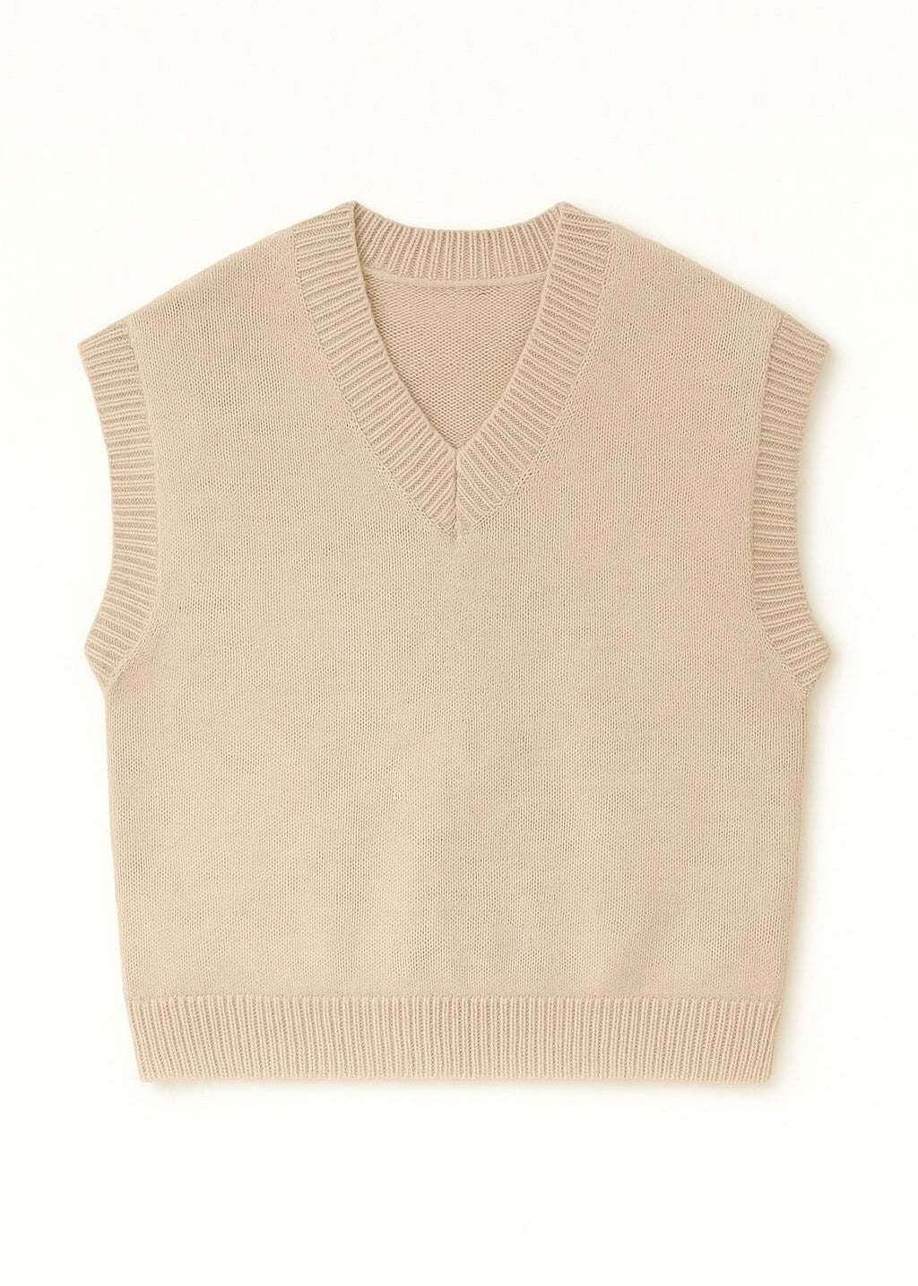 Clara V - Neck Sweater Vest - MTT Collective