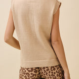 Clara V - Neck Sweater Vest - MTT Collective