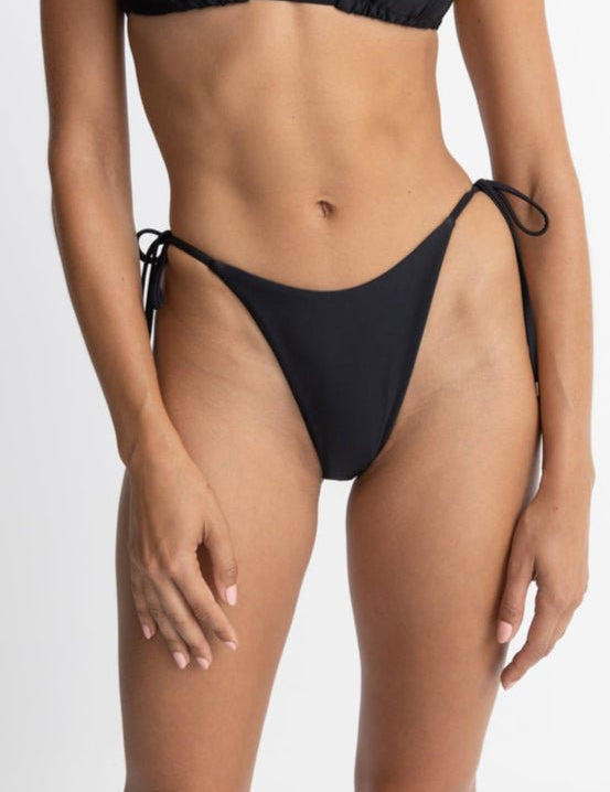 Classic Tie Side High Cut Bikini Bottoms - MTT Collective