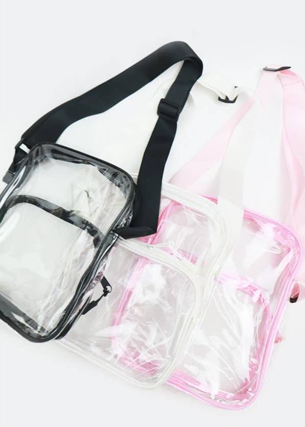 Clear Transparent Crossbody Bag - MTT Collective