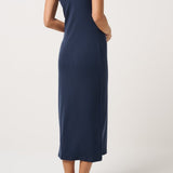 Cloud Rib Button Tank Dress - MTT Collective