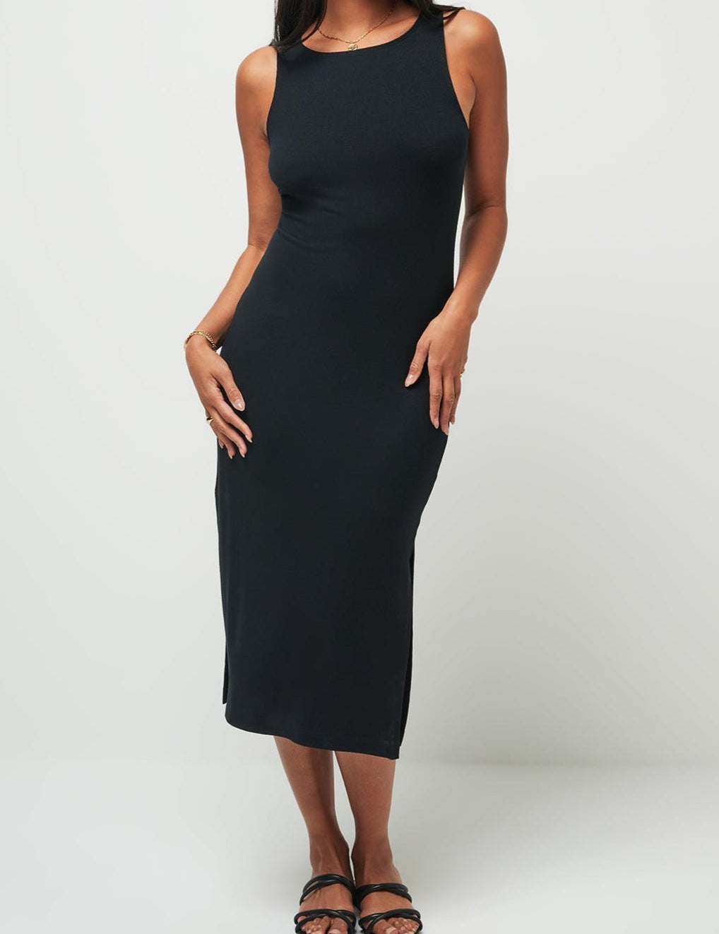 Cloud Rib Hadley Wood Dress - MTT Collective