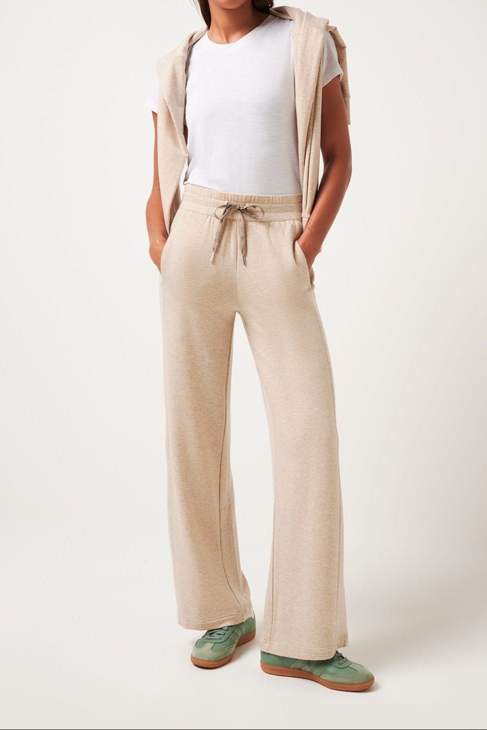 Cloud Terry Wide Leg Pant - MTT Collective
