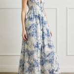 Coastline Horizontal Slit Maxi Dress - MTT Collective