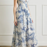 Coastline Horizontal Slit Maxi Dress - MTT Collective