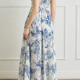 Coastline Horizontal Slit Maxi Dress - MTT Collective