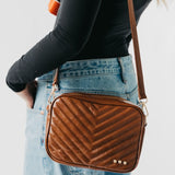 Coco Quilted Camera Crossbody Bag