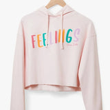 Feelings Crop Hoodie