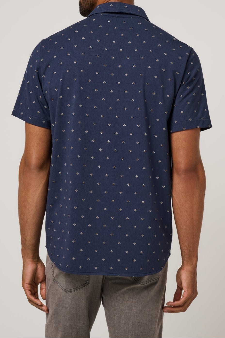 Comfortknit Geo Button - Up - MTT Collective